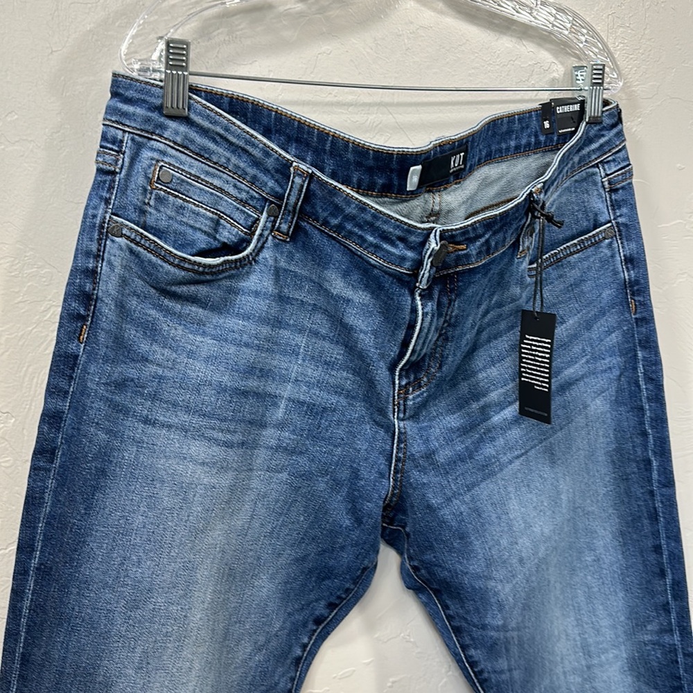 Kut from the Kloth Blue Boyfriend Jeans - Picture 2 of 15
